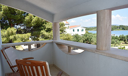 villa mari from the sea