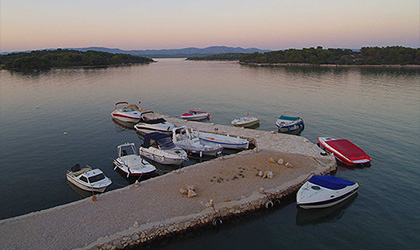 private boat mooring